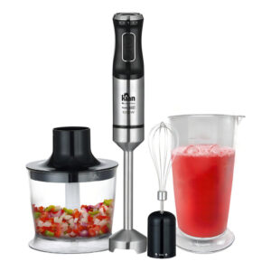 Mixer 3 em 1 1000W Inox Turbo Triturador Processador Copo 700ml Kian