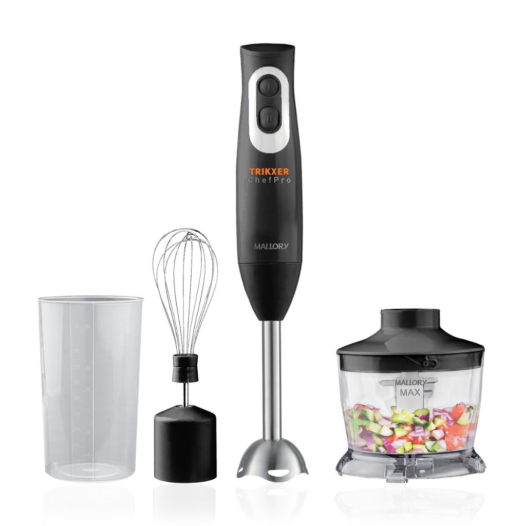 Mixer E Processador 3 Em 1 Mallory Trikxer 500w Inox — Informática