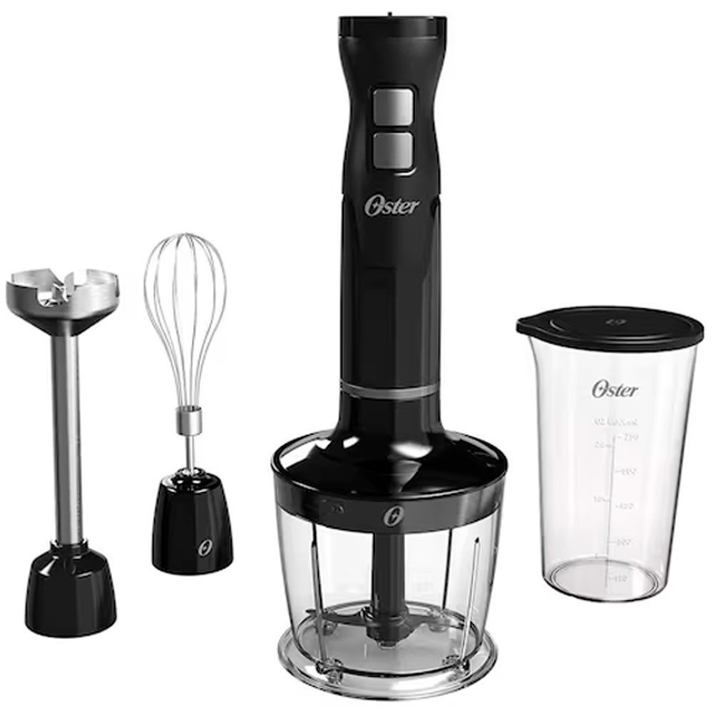 Mixer Multifuncional 3 em 1 Black com Mini Processador Batedor e Copo