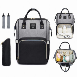 Mochila Bolsa Maternidade Feminina Lequeen Bebê Menina Menino
