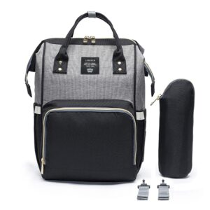 Mochila Bolsa Maternidade Lequeen Original Porta Mamadeira