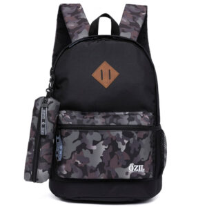Mochila Bolsa Streetwear Camuflada Notebook Reforçada Ozil