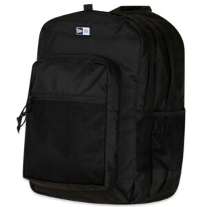 Mochila Campus 35L Preta Lisa em Poliéster Durável New Era
