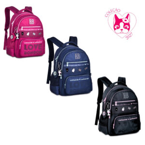 Mochila de Costas Charm Pins Rebecca Bonbon- Clio Style