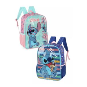 Mochila de Costas Escolar Disney Stitch Luxcel