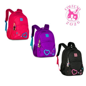 Mochila de Costas Rebecca Bonbon Heart Beats -Clio Style