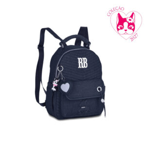 Mochila de Costas Rebecca Bonbon Jeans Pequena Clio Style