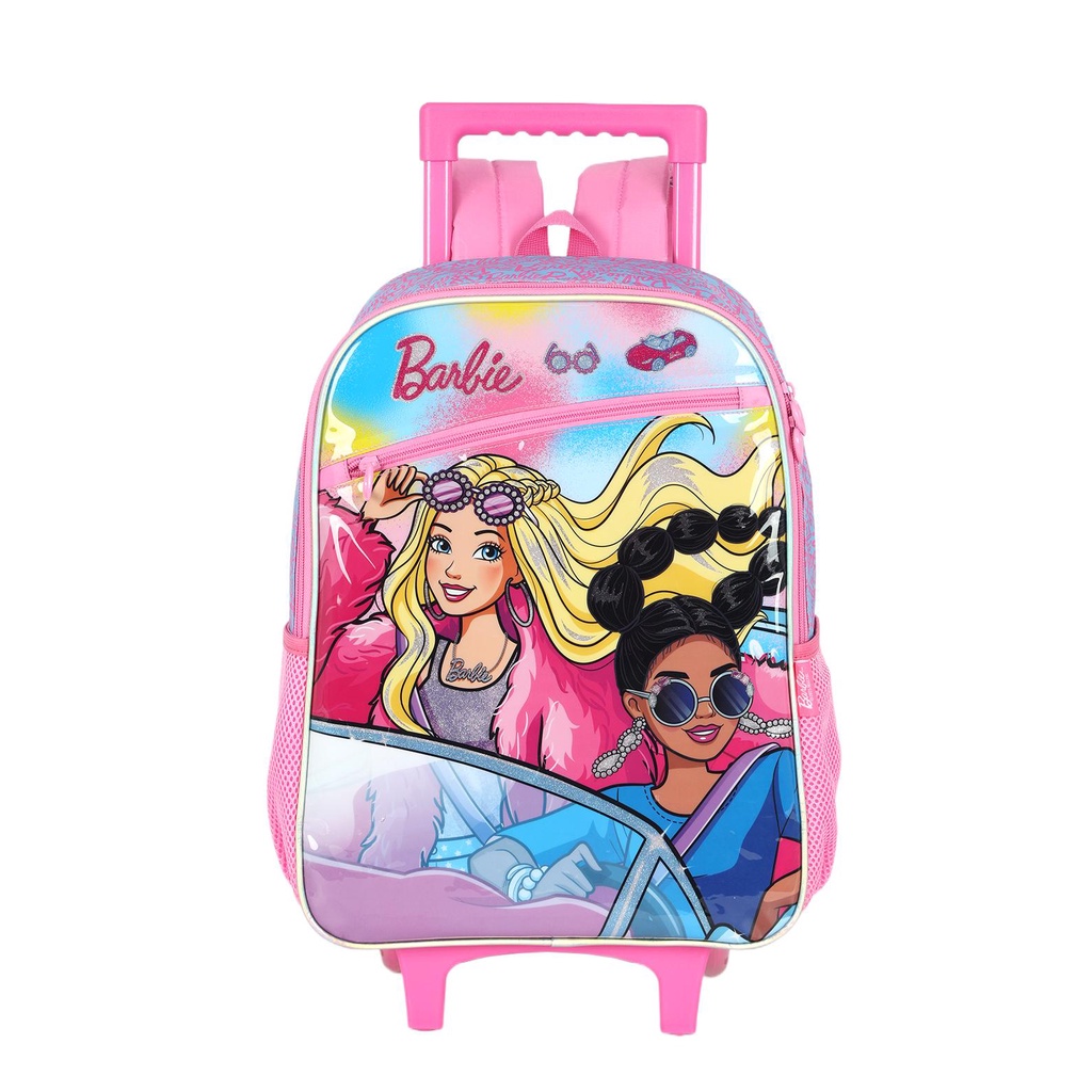 Mochila de Rodinhas Infantil Barbie Up4you Pequena — Bolsas e Mochilas