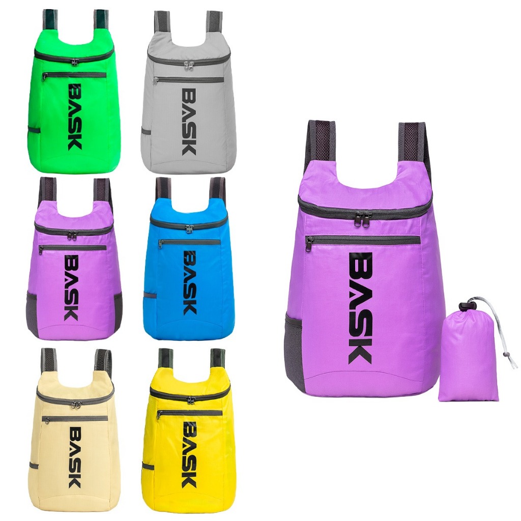 Mochila Dobrável Bask Ultraleve Portátil Compacta Camping Trilha