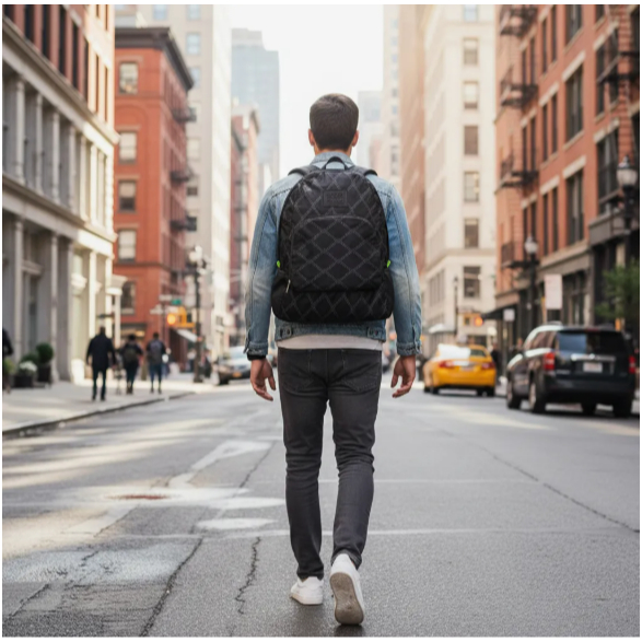 Mochila Dobrável para Viagem Estampa Jacki Design