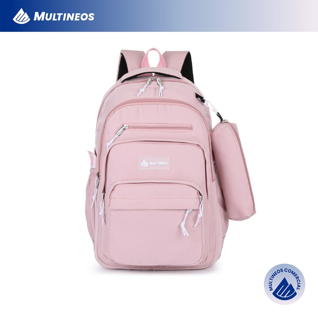 Mochila Escolar Com Estojo Grande Capacidade Para Estudante Feminina — Bolsas e Mochilas