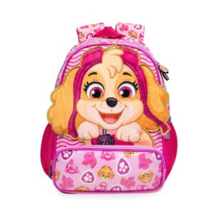 Mochila Escolar Feminina Patrulha Canina Skye Baby Rosa