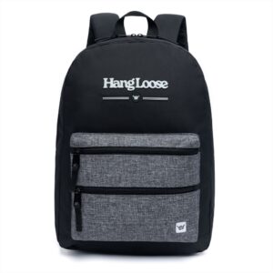 Mochila Escolar Hang Loose Masculina 18L Reforçada Espaçosa Casual