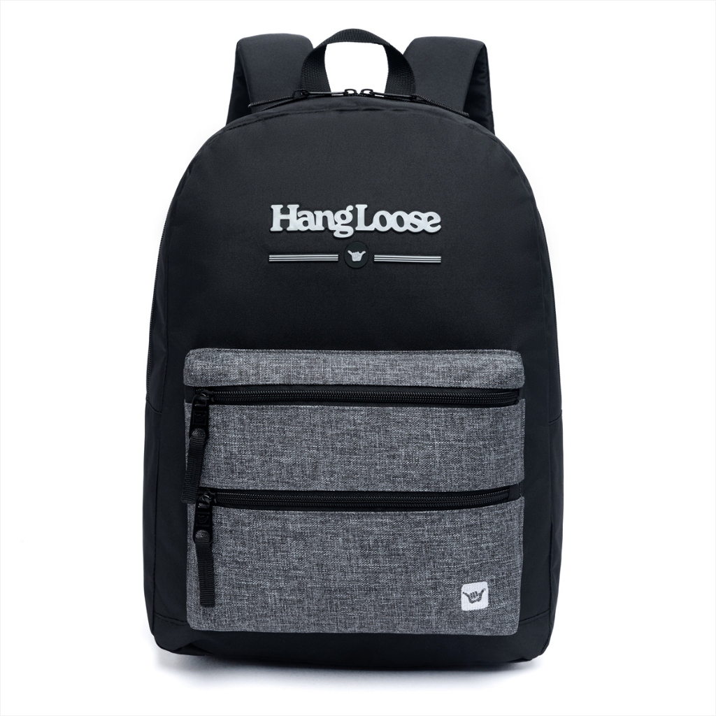Mochila Escolar Hang Loose Masculina 18L Reforçada Espaçosa Casual