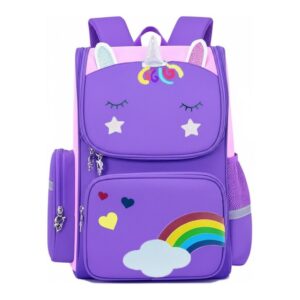 Mochila Escolar Infantil Mochila De Unicórnio Com Bolsa De Lápis