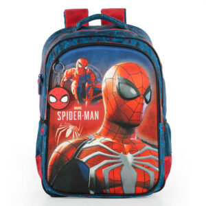 Mochila Escolar Xeryus 17 Spider Man 14962 Azul Infantil