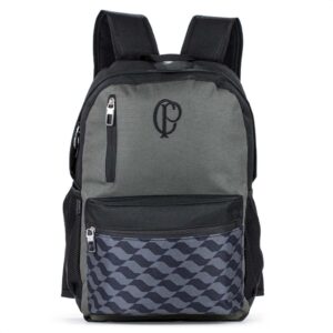 Mochila Esportiva Xeryus Corinthians 14030 Cinza e Preto Único