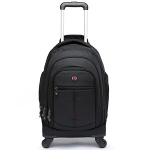 Mochila Executiva Faculdade Carrinho Swissport Espaçosa Reforçada