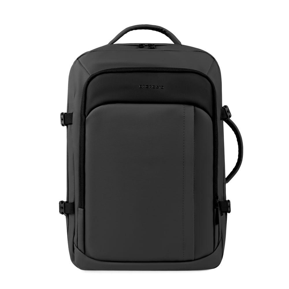 Mochila Executiva Masculina Cosmo Preta — Bolsas e Mochilas
