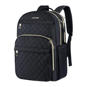 Mochila Feminina Kroser Laptop 15.6 Viagem Negócio Preta