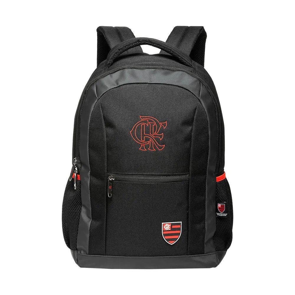 Mochila Flamengo Alça Acolchoada Notebook Reforço Antifurto — Bolsas e Mochilas
