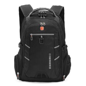 Mochila Grande Confortavel Impermeável Notebook Cadeado Usb Fone