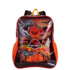 Mochila Grande Jurassic Battle Colorido
