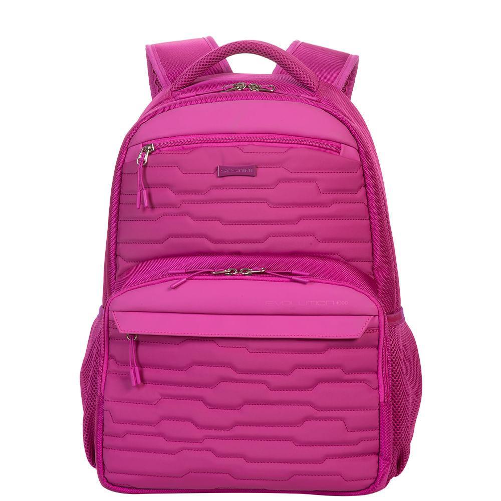 Mochila Grande Sestini Evolution Pink — Bolsas e Mochilas