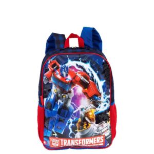 Mochila Grande Transformers Optimus Colorido