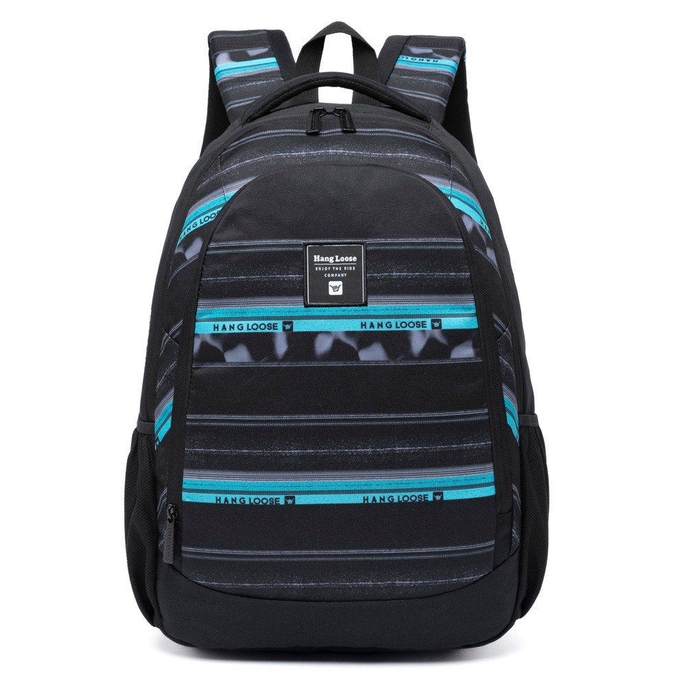 Mochila Hang Loose Escolar Espaçosa Passeio Resistente — Bolsas e Mochilas