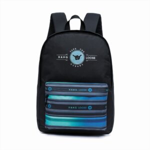 Mochila Hang Loose Escolar Masculina Espaçosa Resistente Espaçosa