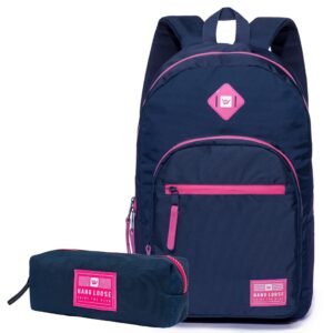 Mochila Hang Loose Estojo Original Escolar Faculdade