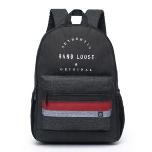 Mochila Hang Loose Faculdade Escolar Masculina Resistente