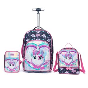 Mochila Infantil Bolsa Estojo Reforçado Lancheira Termica Grande Yupe