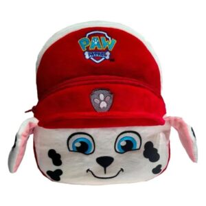 Mochila Infantil de Pelúcia do Marshall com Ziper Patrulha Canina Paw
