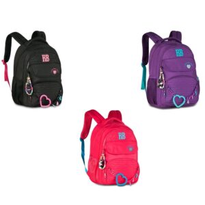 Mochila Juvenil Rebecca Bonbon RB Clio Cores Sortidas Escolar