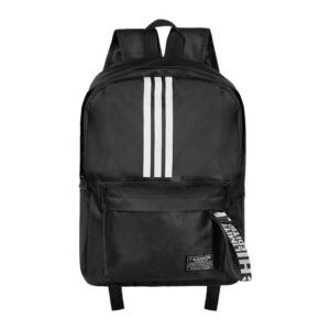 Mochila Lts, Nylon, Preto e Branco