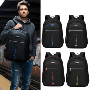 Mochila Masculina De Nylon de Alta Capacidade Estilo Casual Fashion