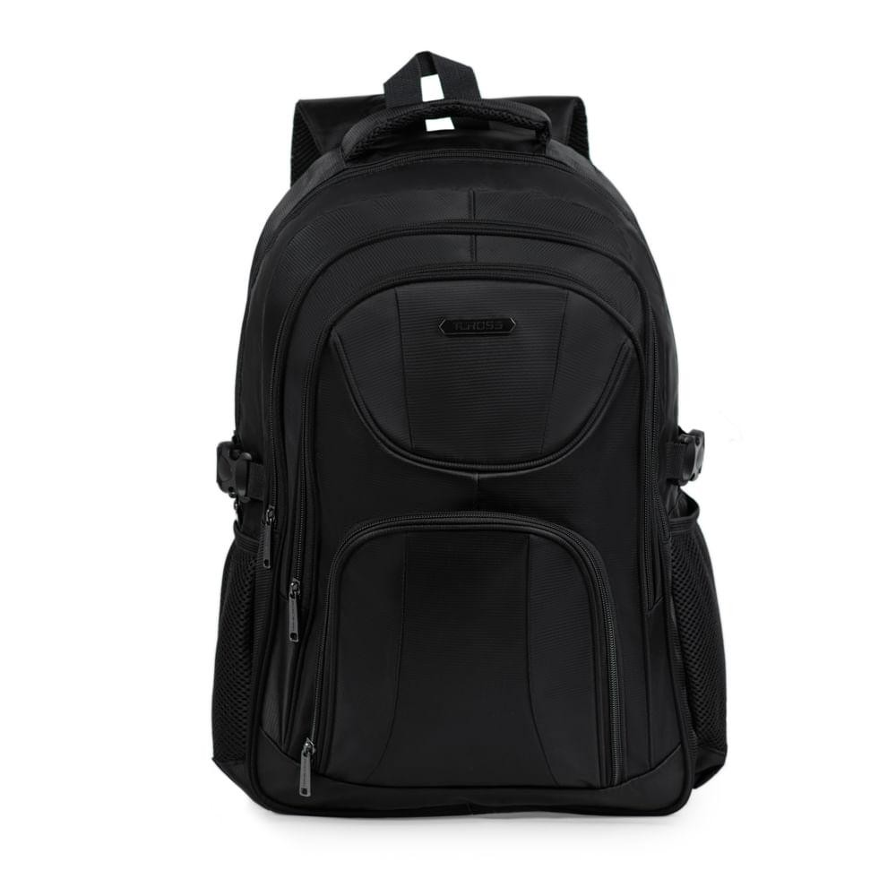 Mochila Masculina Executiva para Notebook Tech Preta — Bolsas e Mochilas