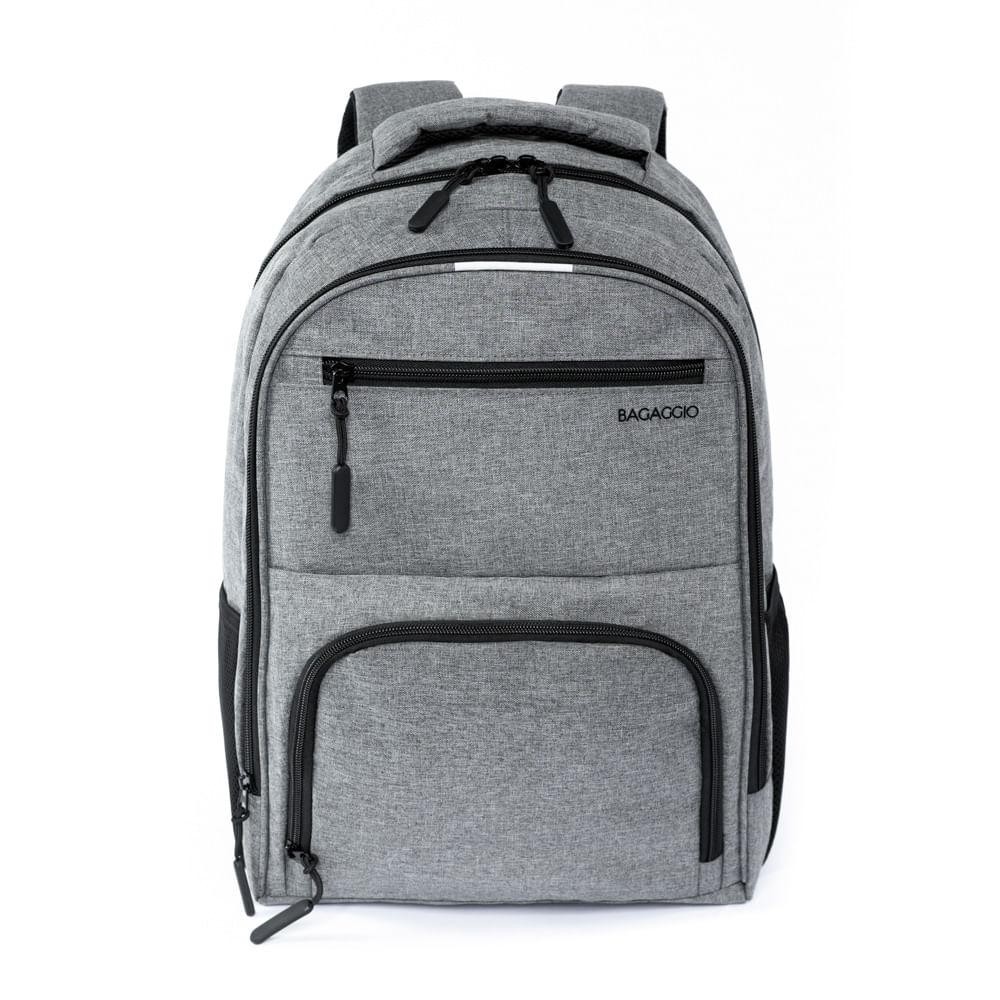 Mochila Masculina para Notebook México Cinza — Bolsas e Mochilas