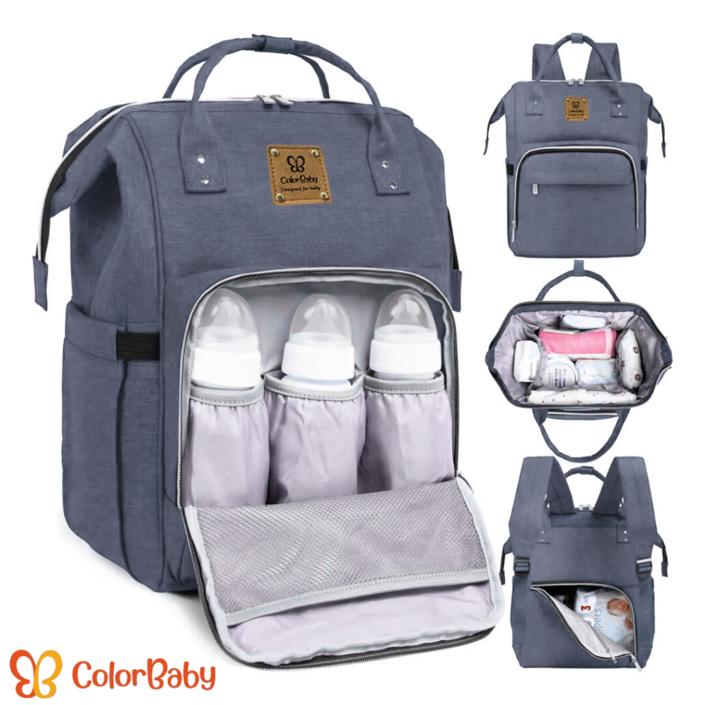 Mochila Maternidade Multifuncional com Trocador, Bolsa Térmica e — Bolsas e Mochilas
