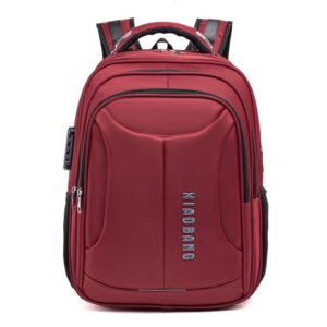 Mochila Moderna Cadeado Antifurto Usb fone Impermeável Laptop Grande