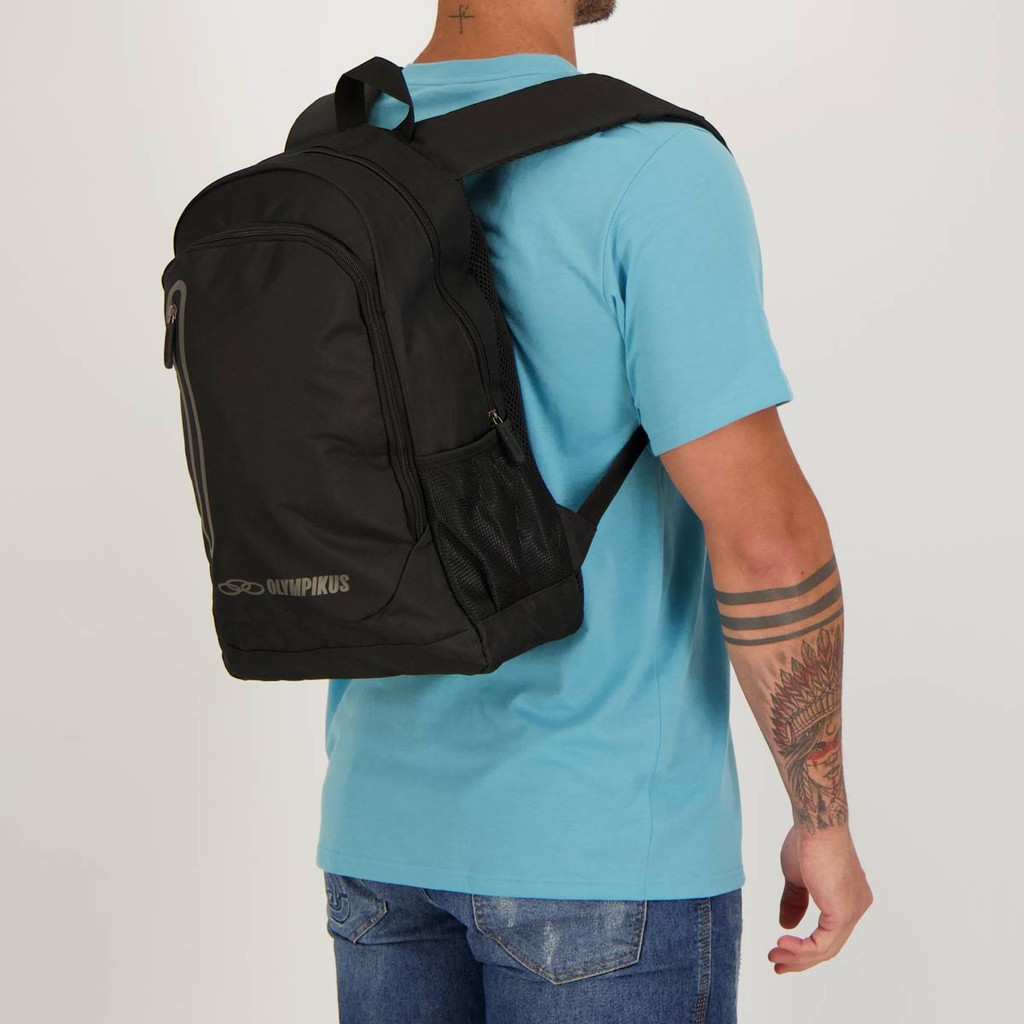 Mochila Olympikus Braze II Preta — Bolsas e Mochilas