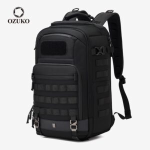 Mochila Ozuko Multifuncional À Prova D’água Durável Para Viagem Ao Ar