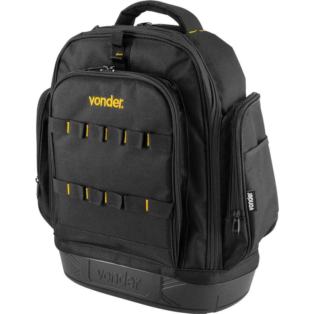 Mochila Para Ferramentas Vonder Mov 0300 15 Bolsos 14 Encaixes Base