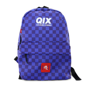 Mochila Qix Chorão Eterno Roxo Masculino Feminino Básica Resistente