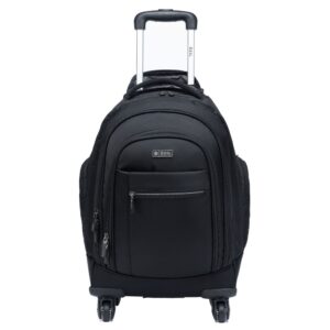 Mochila Rodinha Executiva Reforçada Lisa Notebook Trabalho Faculdade