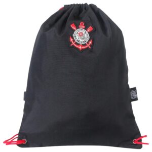 Mochila Saco Esportiva Fitness Corinthians Escolar Academia