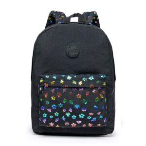 Mochila Spector Floral Color Feminina Reforçada Espaçosa