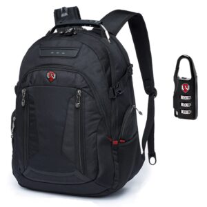 Mochila Swissport Executiva Antifurto Reforçada Saída USB Notebook